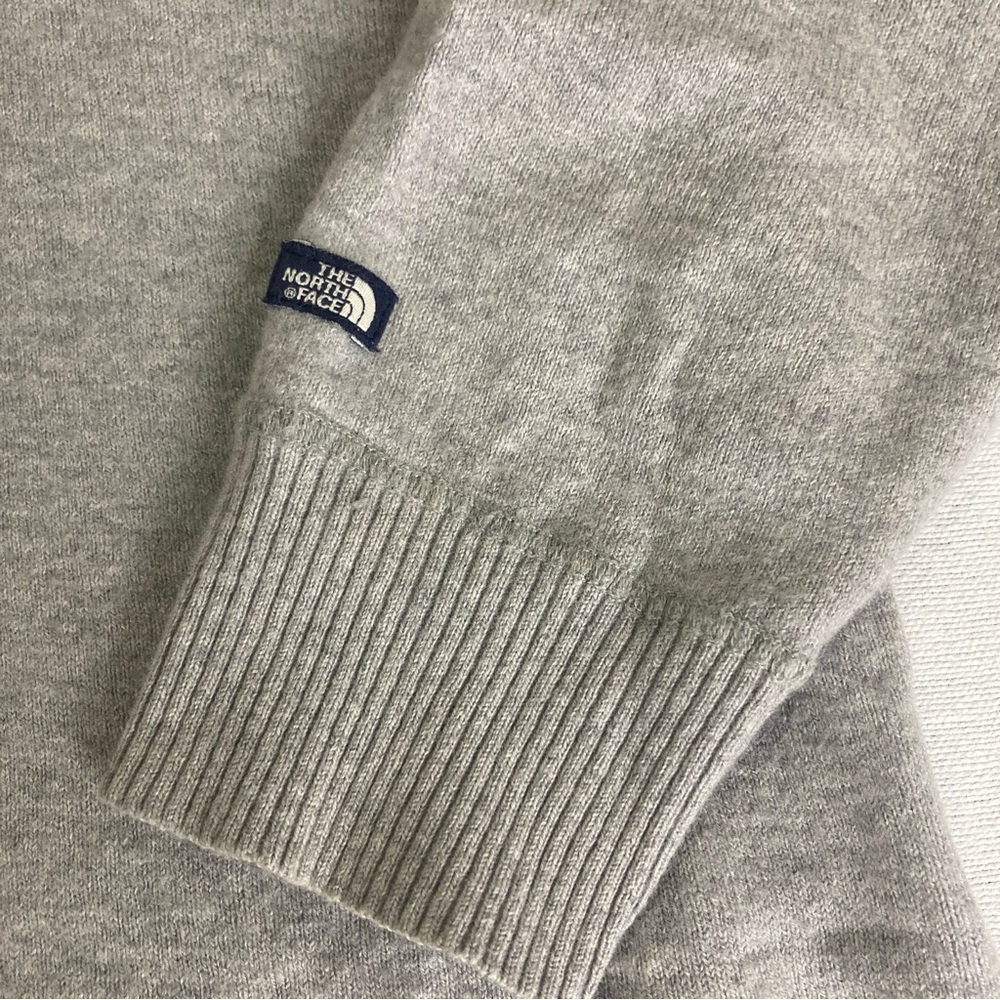 Men's Sweater The North Face Pullover California Heritage Gray Sz S Quarter Zip - Picture 5 of 16